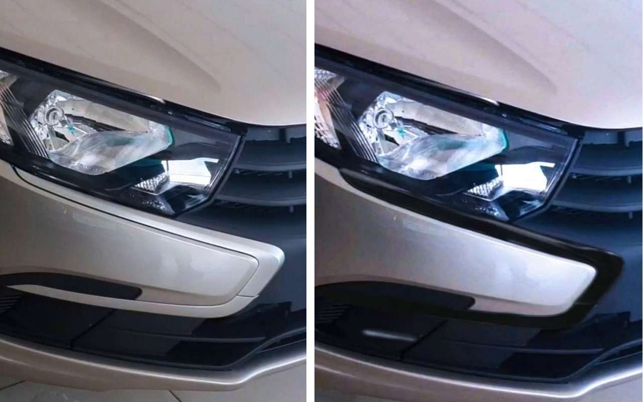 Два новых варианта, появившихся в производстве в августе 2022-го - с серыми и черными накладками