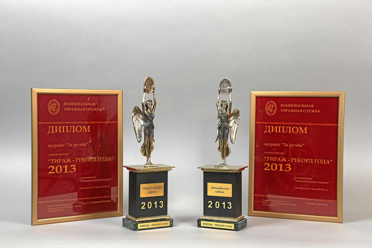 «За рулем» – самое читаемое автомобильное издание 2013 года