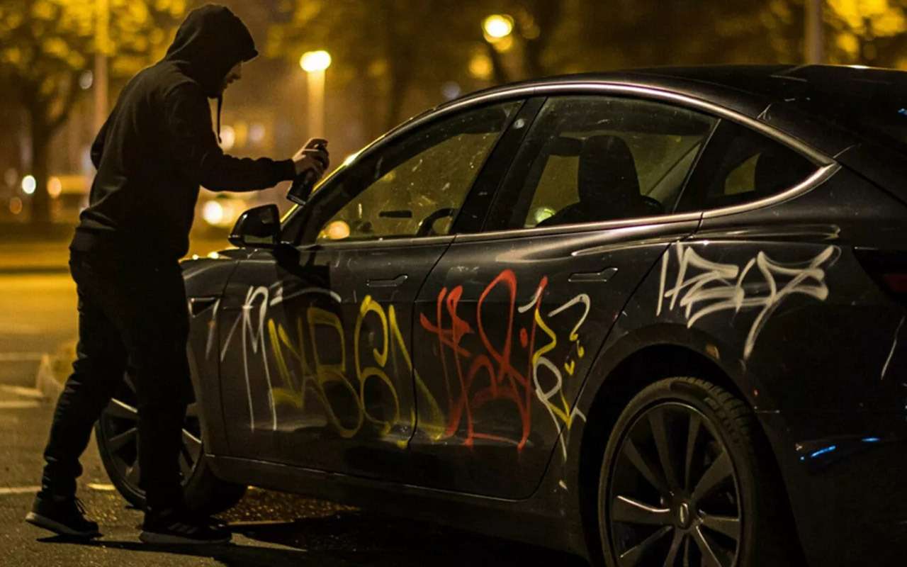 Есть причина, по которой автовандалы атакуют машины Тесла