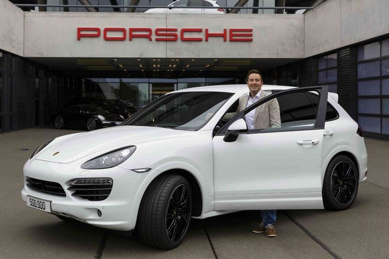 В Лейпциге выпущен полумиллионный Porsche Cayenne