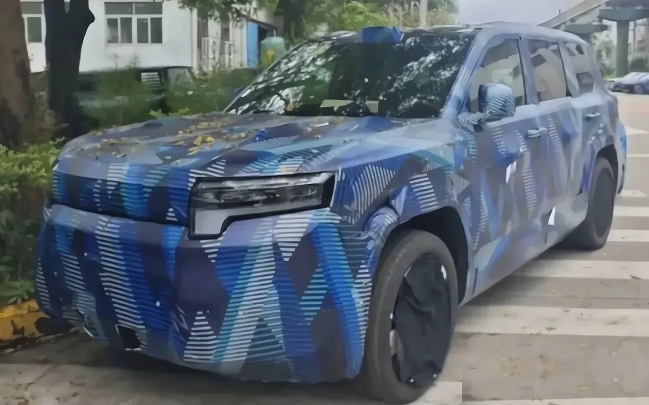 BYD Fang Cheng Bao Ti6 на тестах