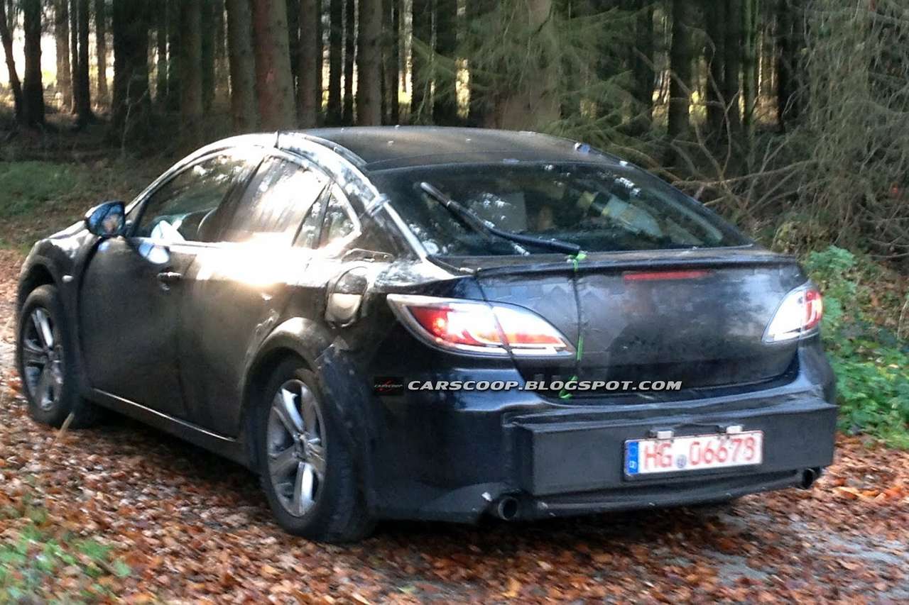  Mazda6 в новом поколении будет шире и длинее 
