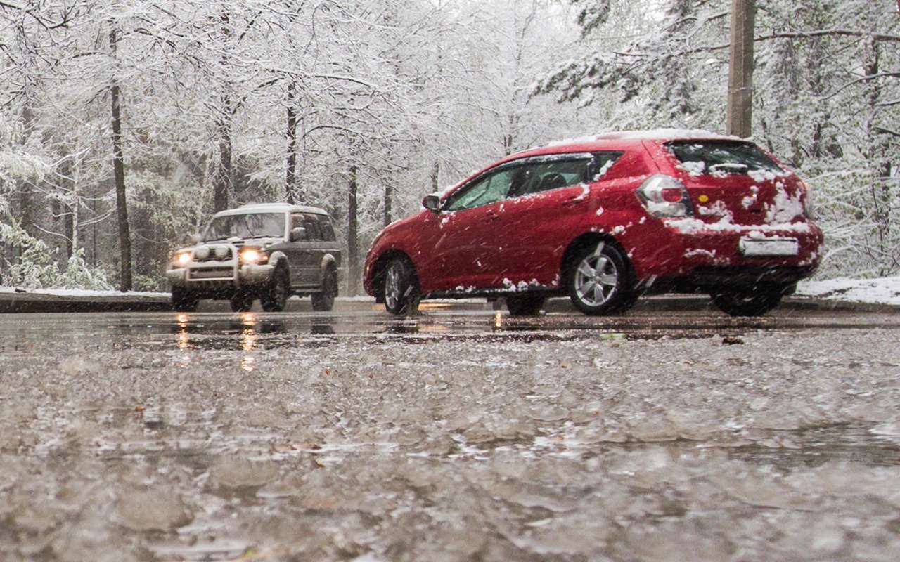 День жестянщика: в одном месте разбилось сразу 10 машин