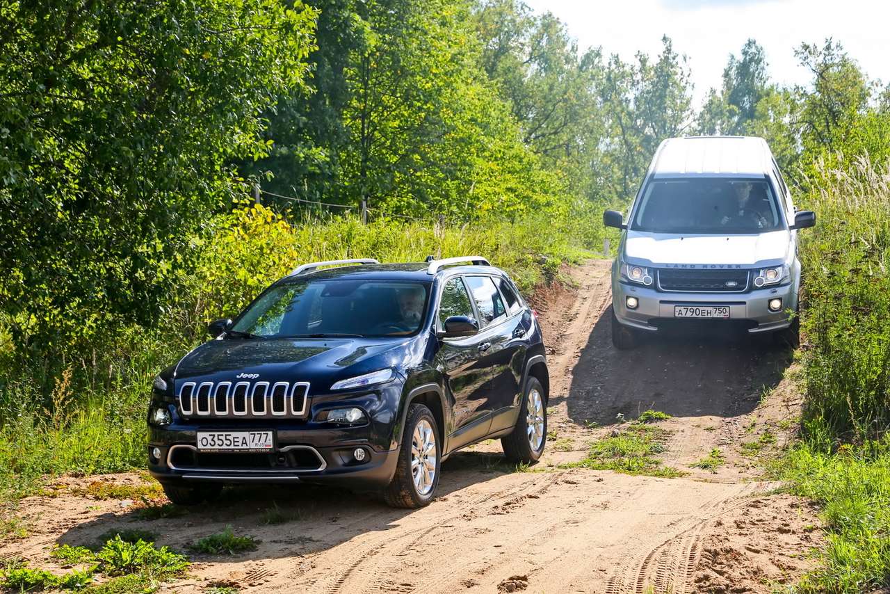 Jeep Cherokee и Land Rover Freelander: террейнозавры Дикого Запада