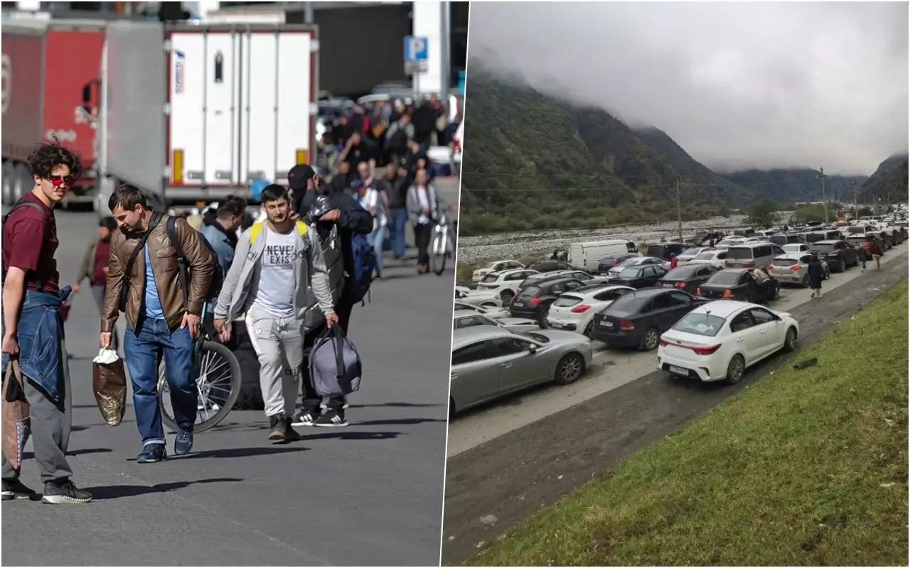 Кому достанутся автомобили, брошенные россиянами на границе