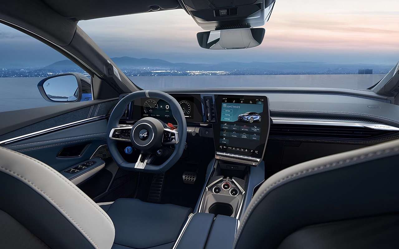 Интерьер Alpine A390