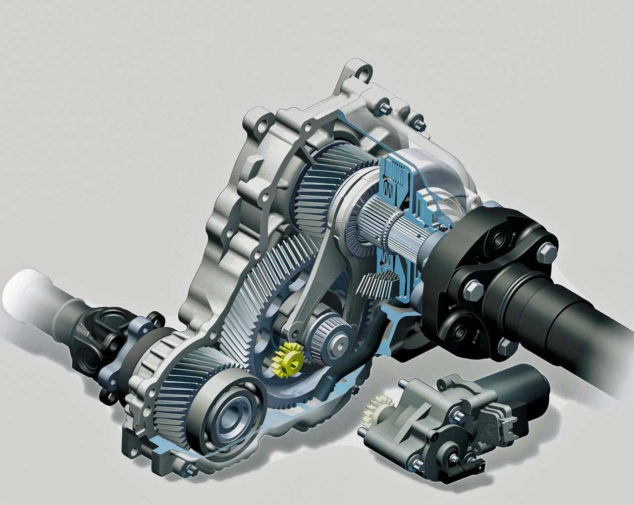 Чем занимается раздаточная коробка?