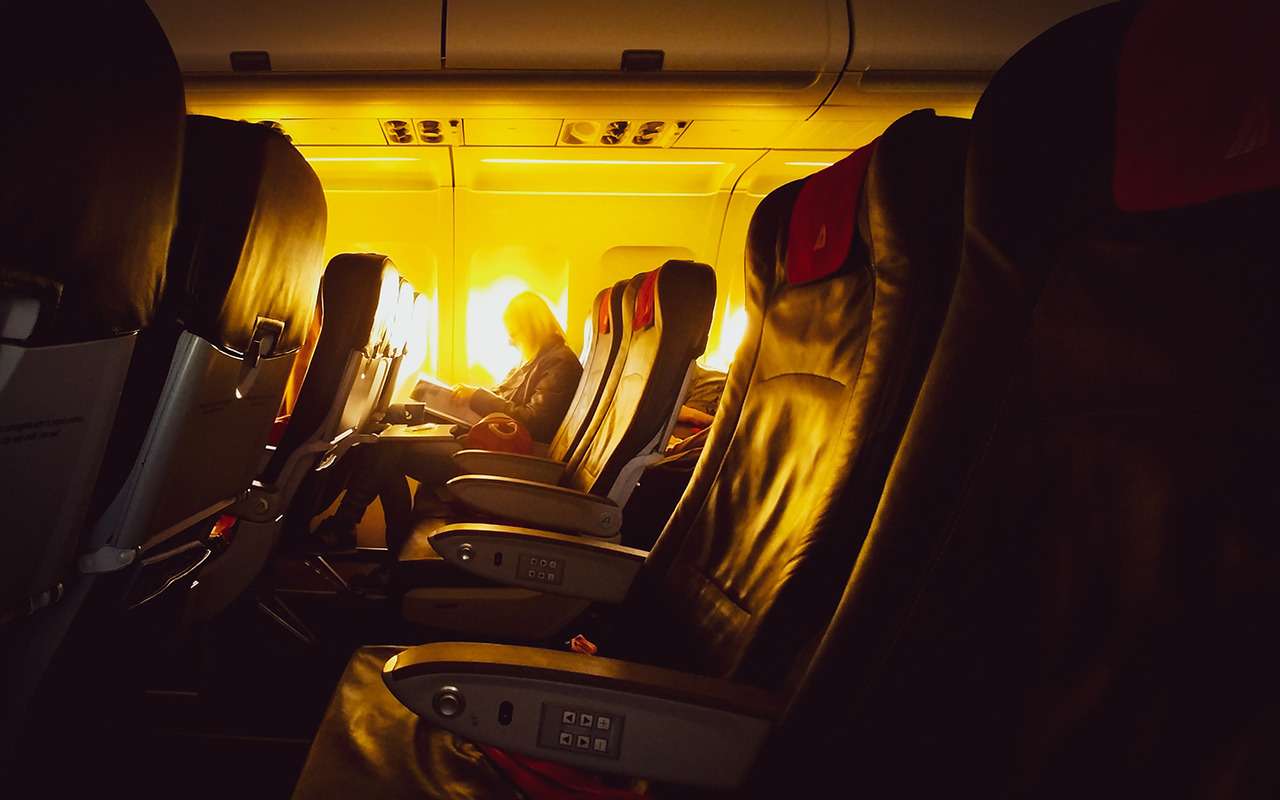Салон самолета