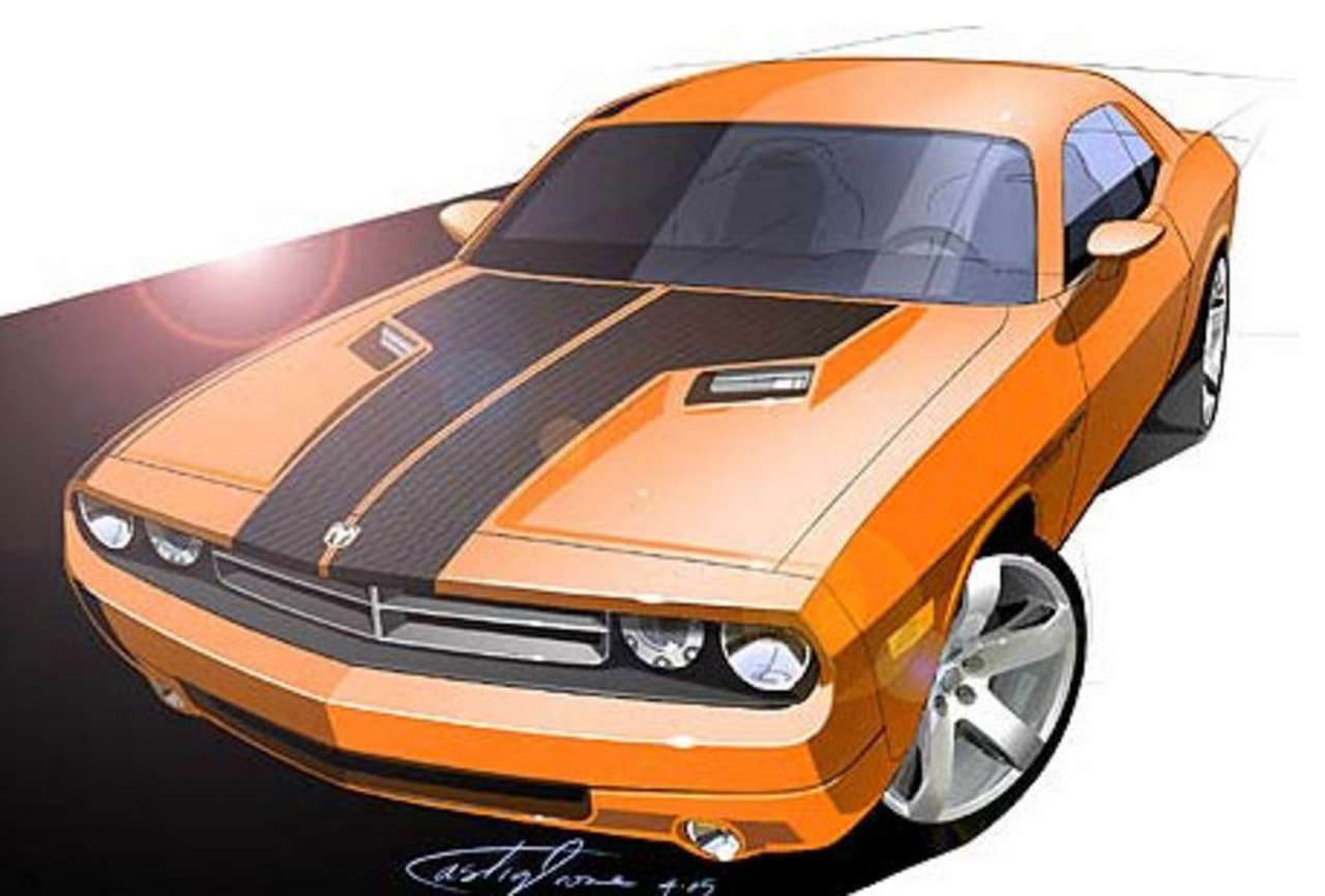 Новый Dodge Challenger покажут в январе.