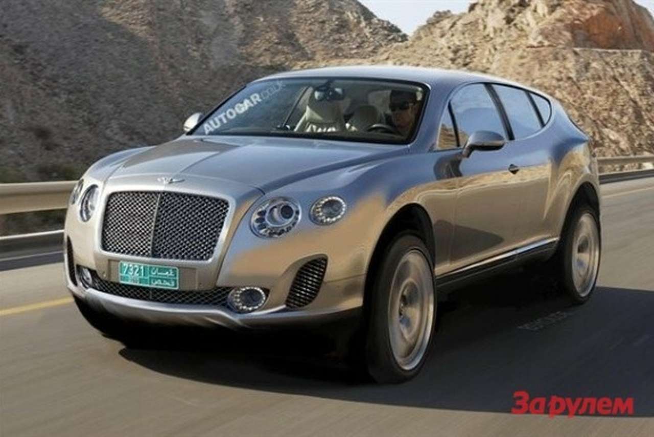 Кроссовер Bentley щегольнет 12 цилиндрами