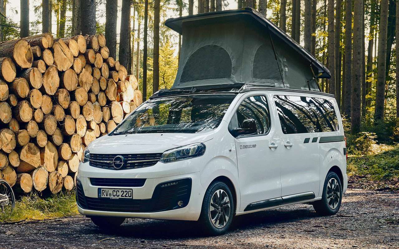 Opel представил дом на колесах — Crosscamp