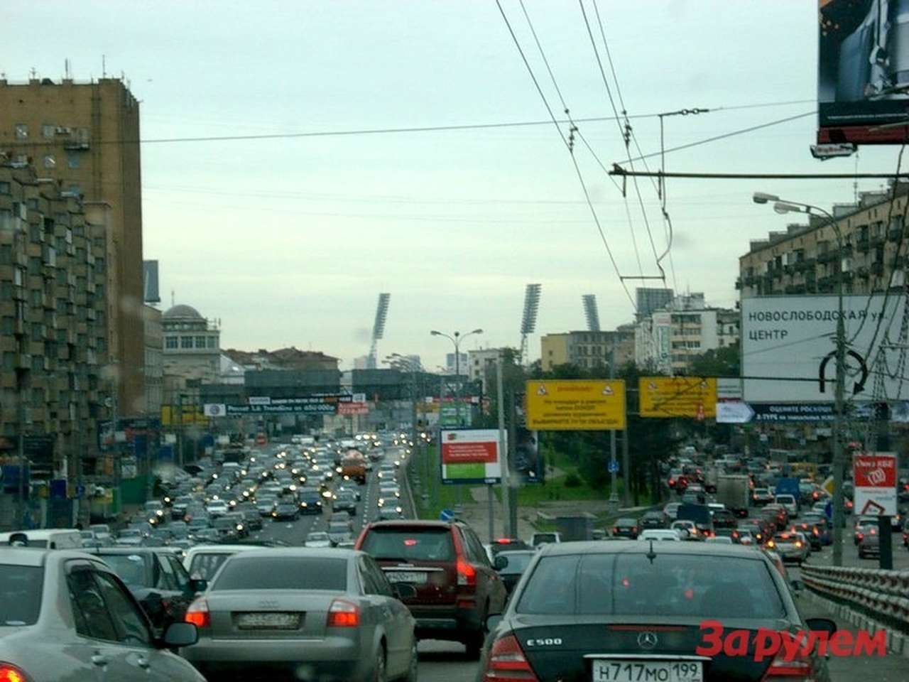 Въезд в центр Москвы запретят автомобилям класса ниже Евро-4