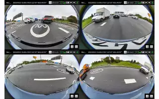 Встроенный видеорегистратор Changan Uni-K автоматически пишет картинку сразу с четырех наружных камер