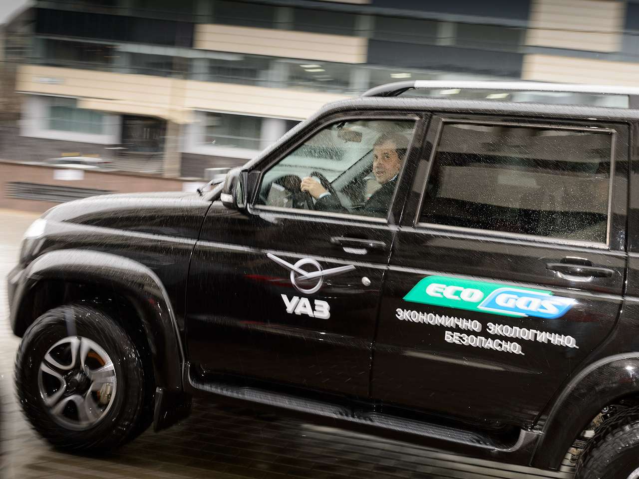 УАЗ Патриот CNG для Минэнерго прошел обкатку