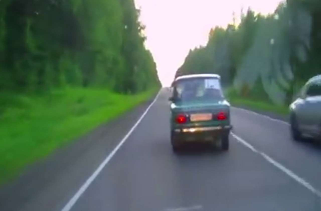 Видео погони за пьяным водителем