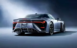 Toyota GR GT сможет разгоняться до 320 км/ч.