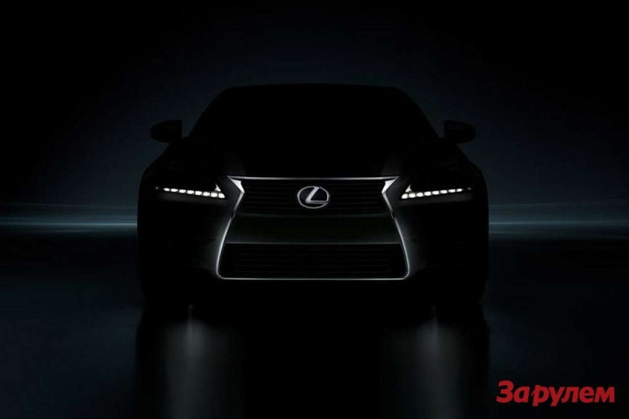 Lexus показал тизер нового GS