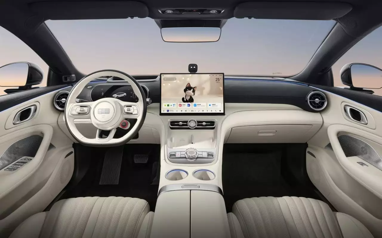 Интерьер Geely Galaxy TT