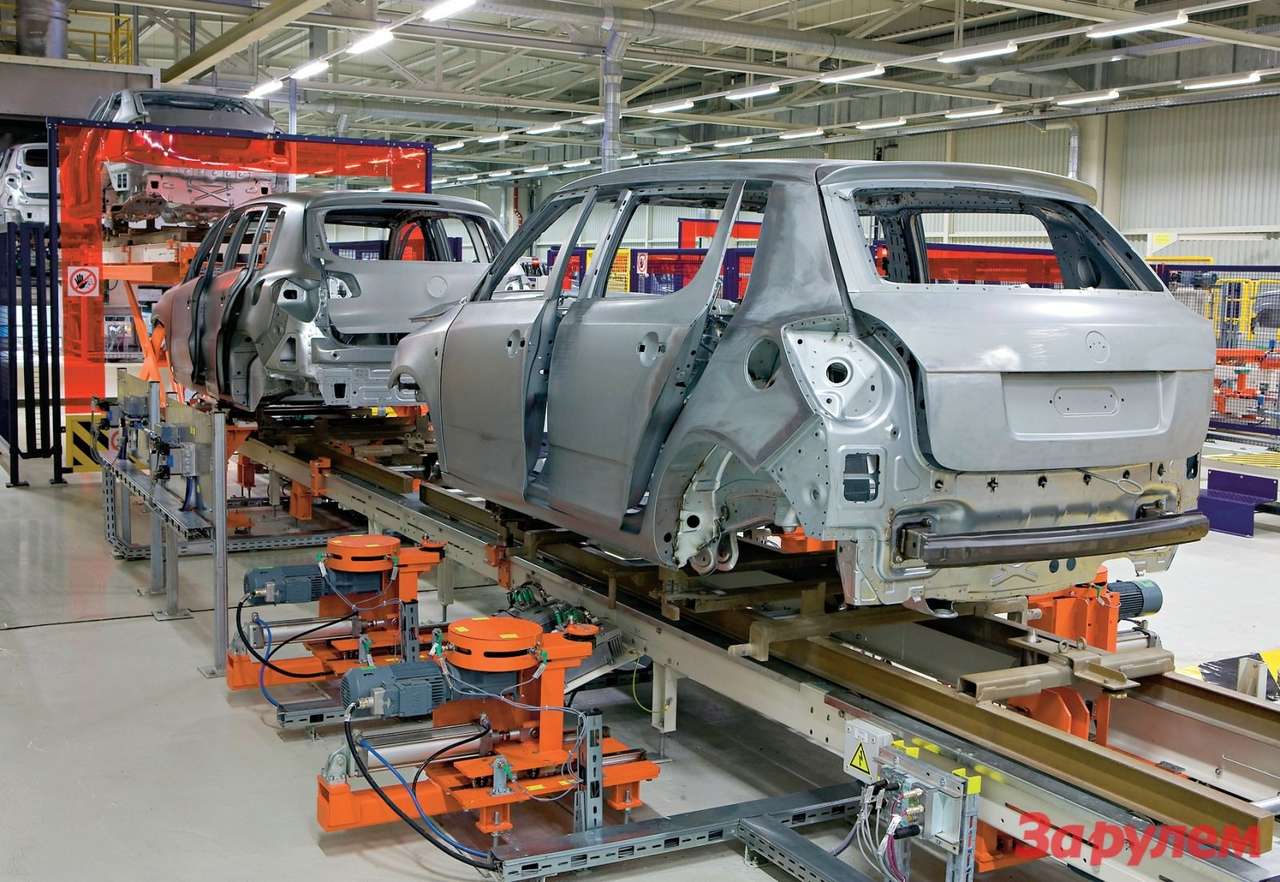 Экскурсия на завод VW в Калуге