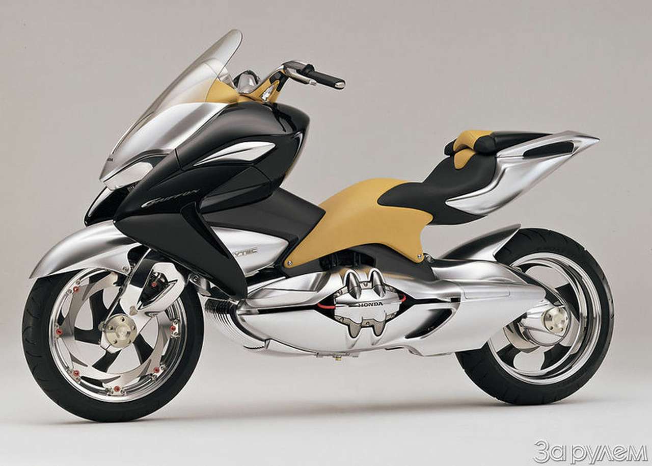 Honda Griffon - скутербайк с... оппозитной "четверкой"!