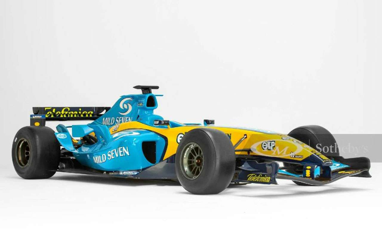 Болид F1 Фернандо Алонсо выставлен на продажу