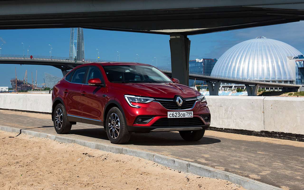 Кроссовер Renault Arkana теперь можно взять напрокат