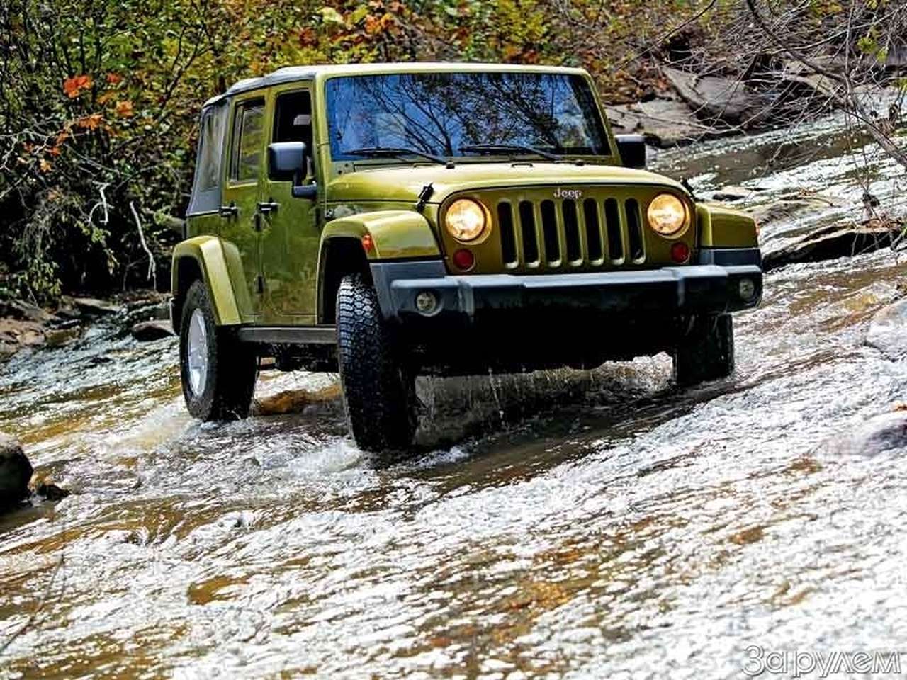 Jeep Wrangler. Одолимый Рубикон