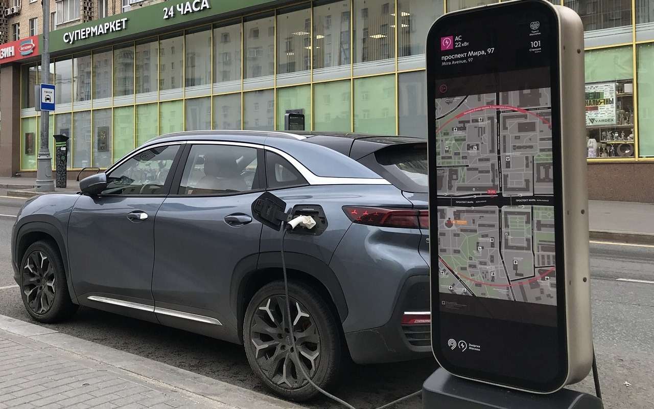 В России стремительно увеличивается количество зарядных станций для электрокаров