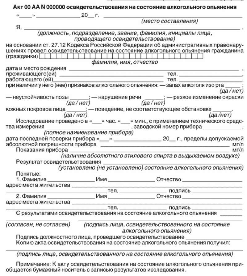 Признаки алкогольного опьянения карта вызова