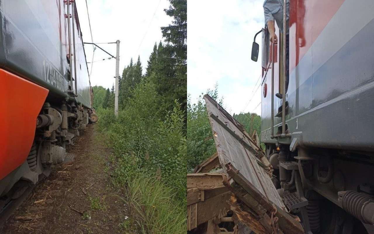 Названа причина столкновения поезда Уренгой – Москва с грузовиком в Пермском крае