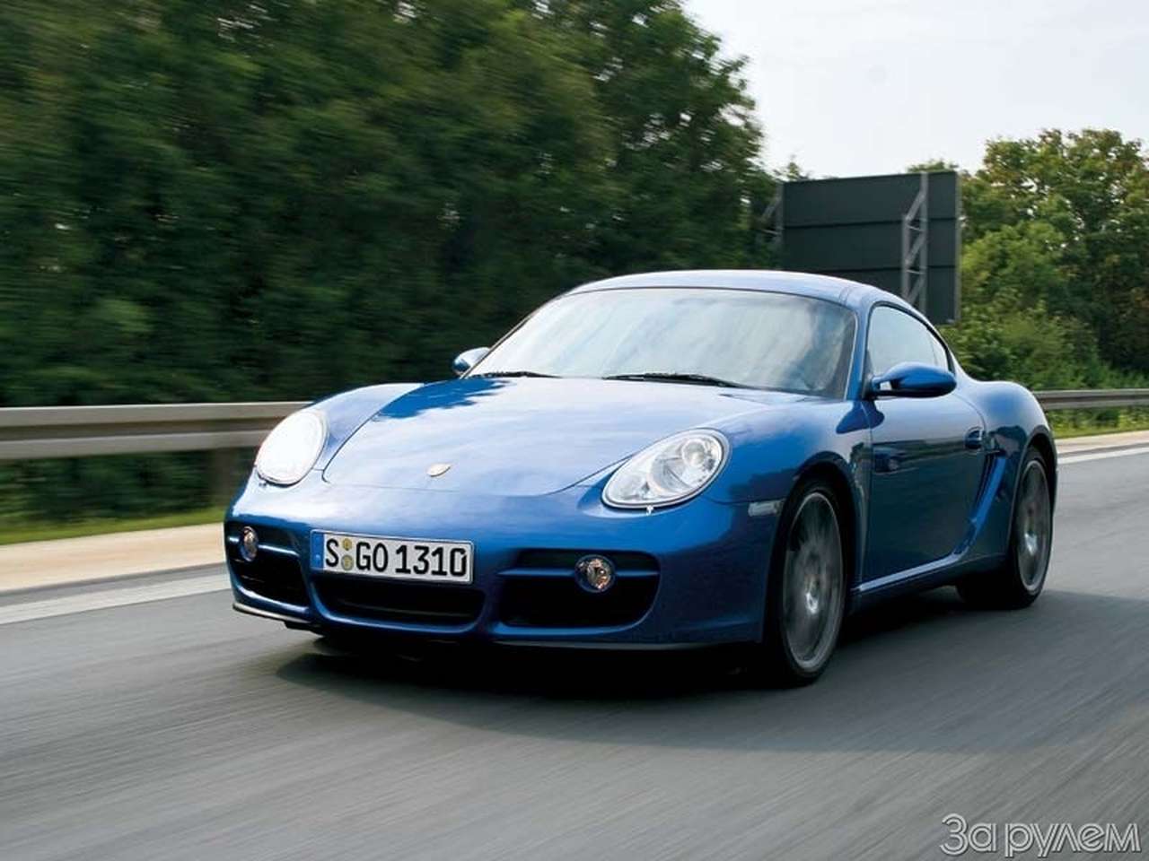 Porsche Cayman. Крокодилова ласка