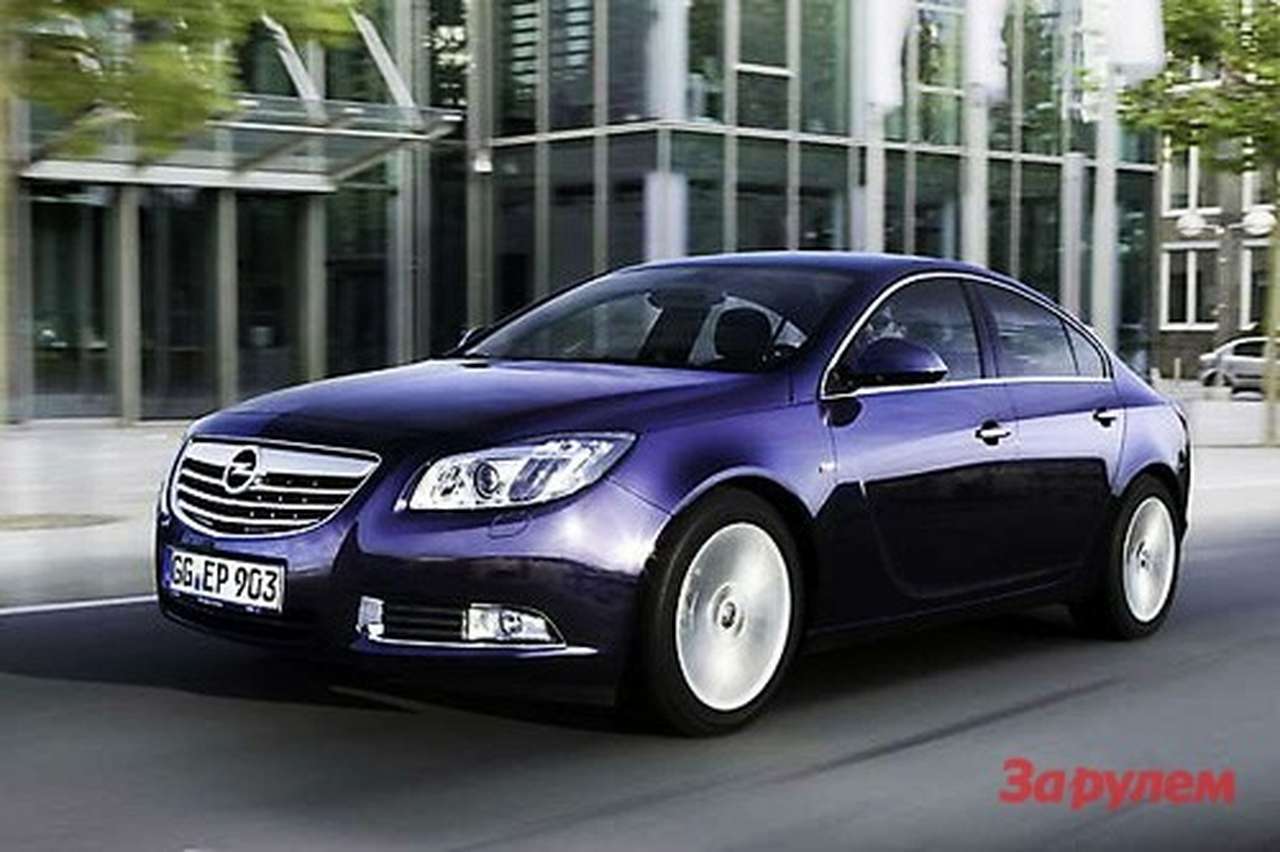 Opel Insignia с двойным турбонаддувом 
