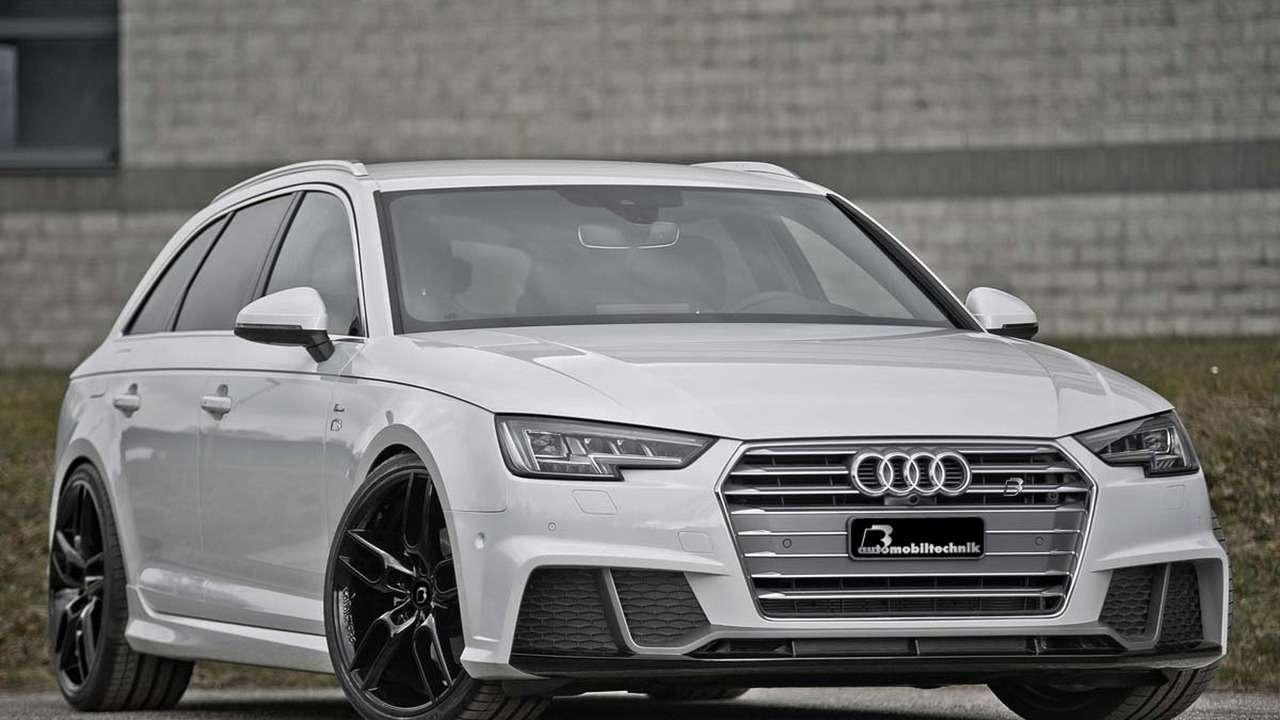 Audi A4 записался в спортзал