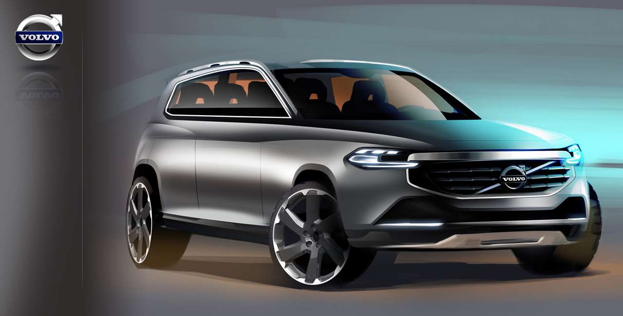 Volvo рассказала о новом дизайне ХС90