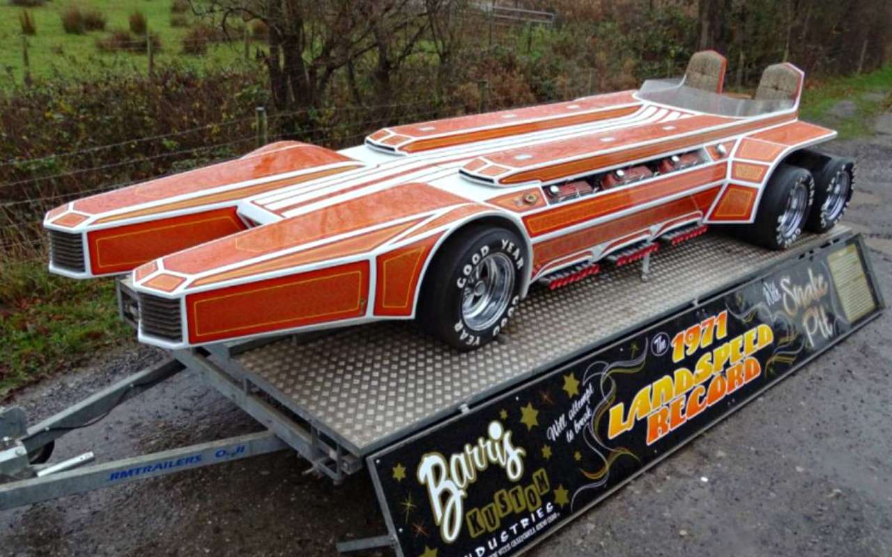 На продажу выставлен 6-моторный дрэгстер SnakePit