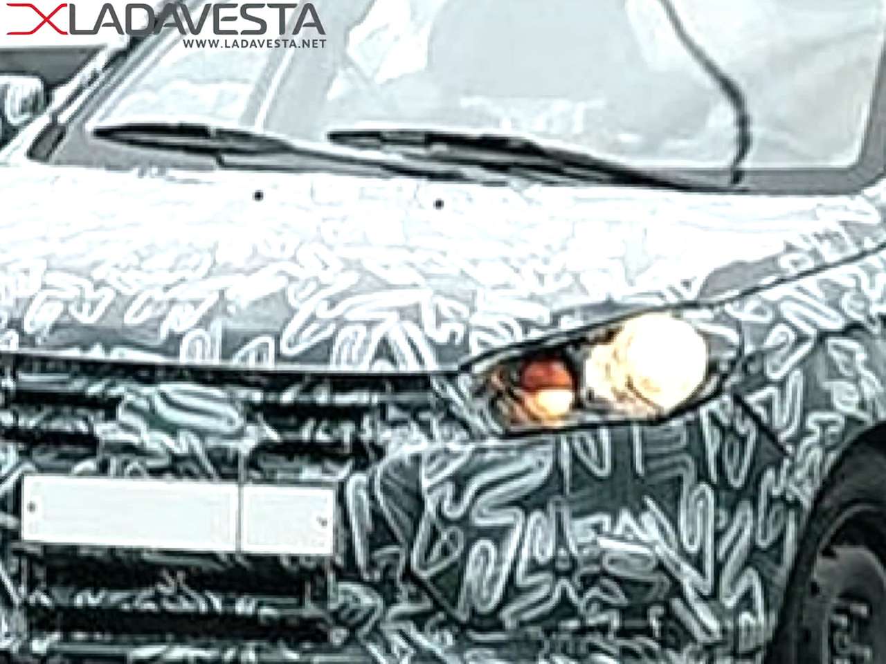 Шпионское видео: Lada Vesta на улицах Тольятти