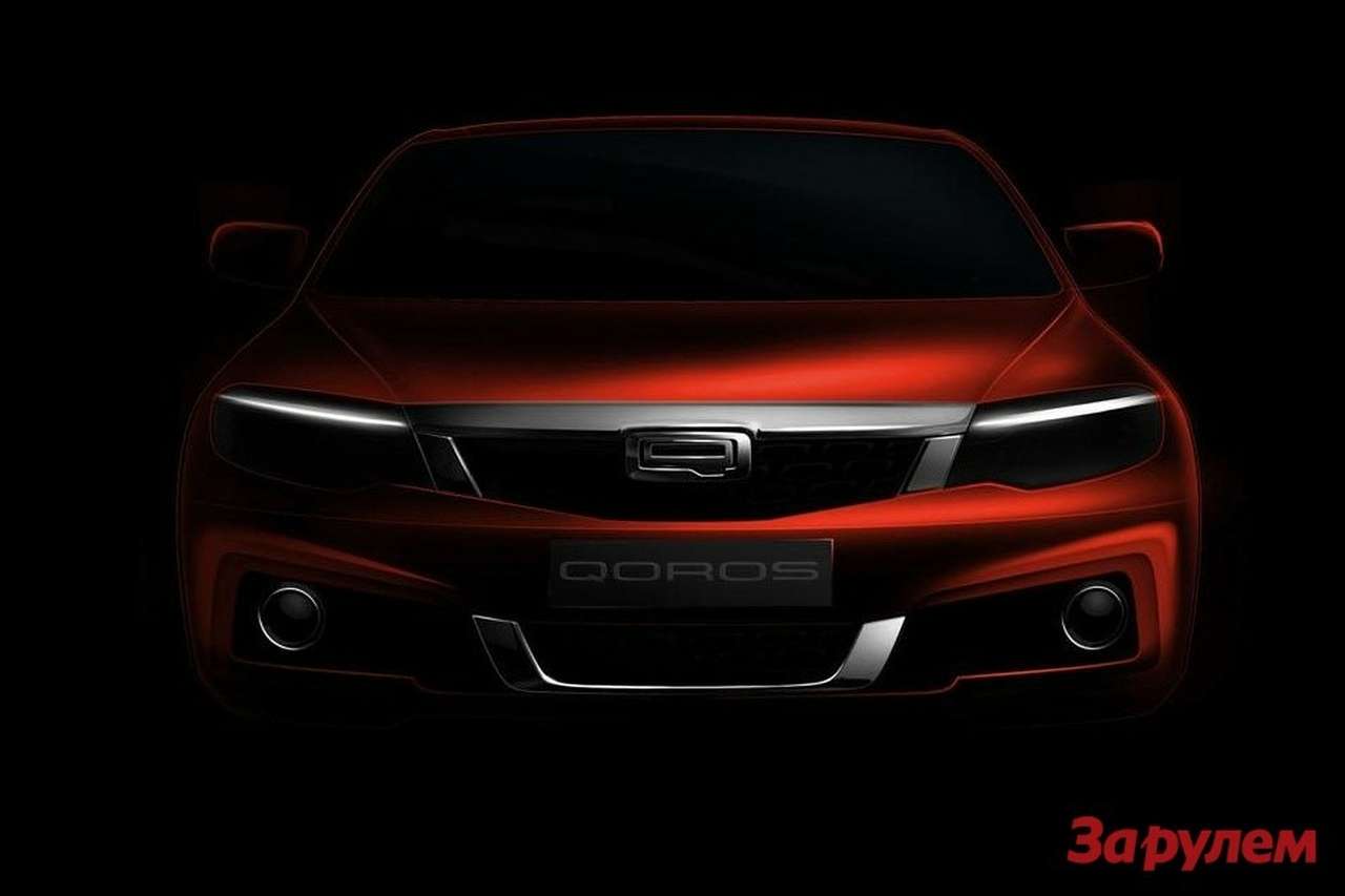 Qoros показала первые изображения компактного кроссовера