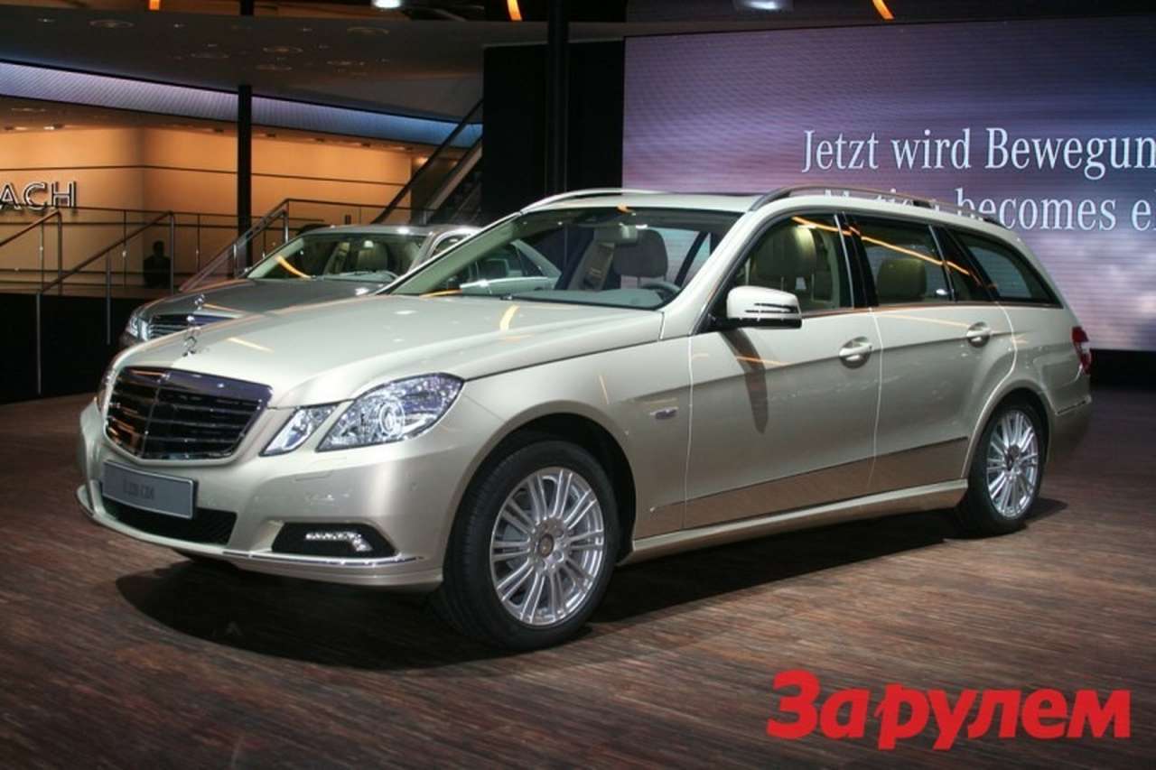 Франкфурт 2009: Универсал Mercedes-Benz E-Class