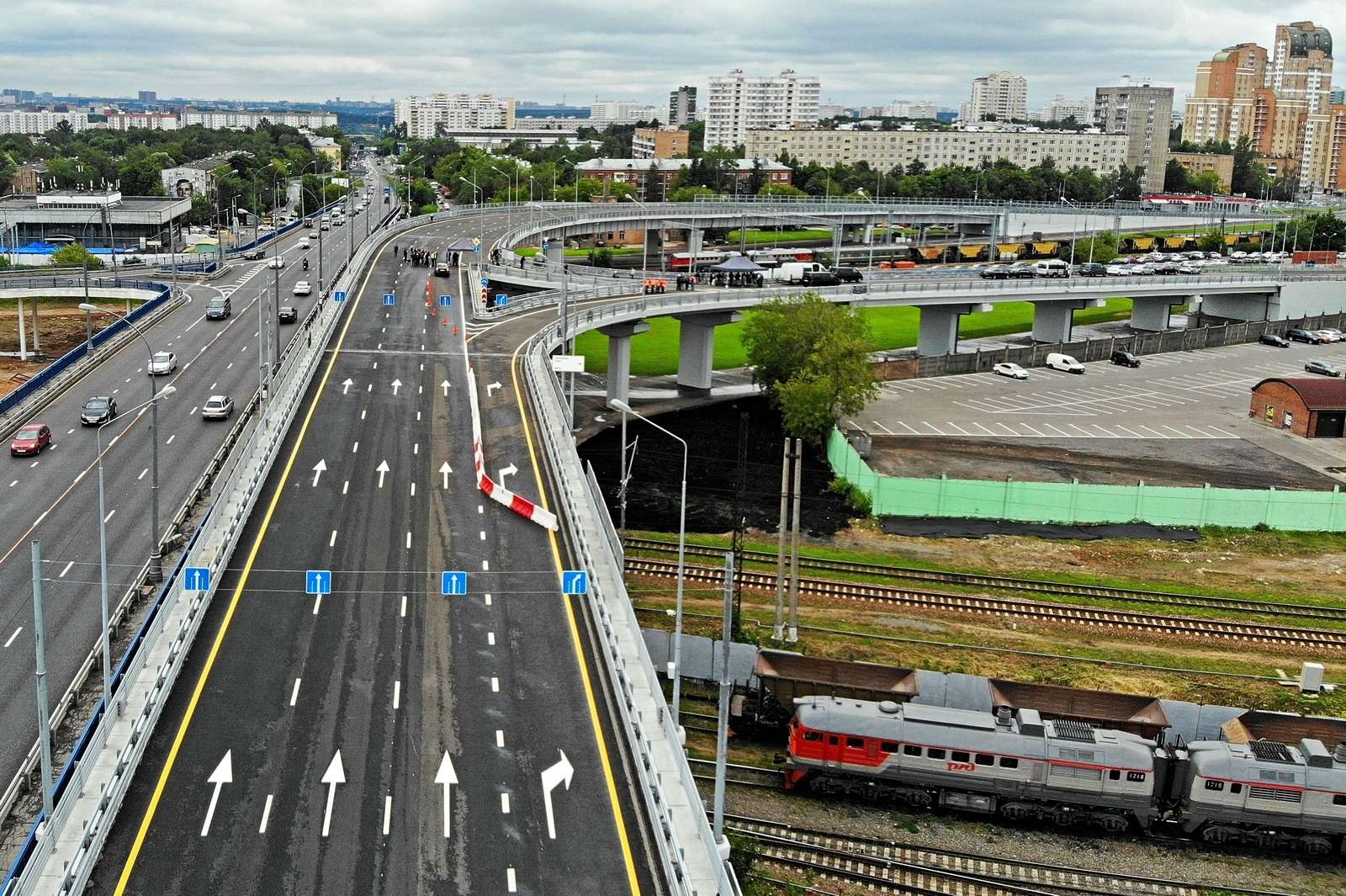 Эстакада в москве