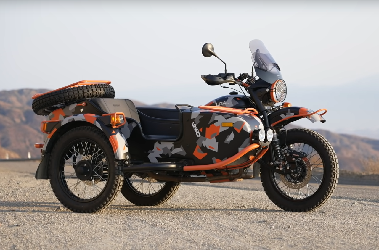Американцы оценили новый российский мотоцикл Урал