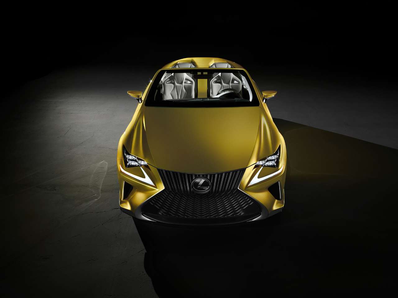 Концепт Lexus LF-C2 показали в Лос-Анджелесе