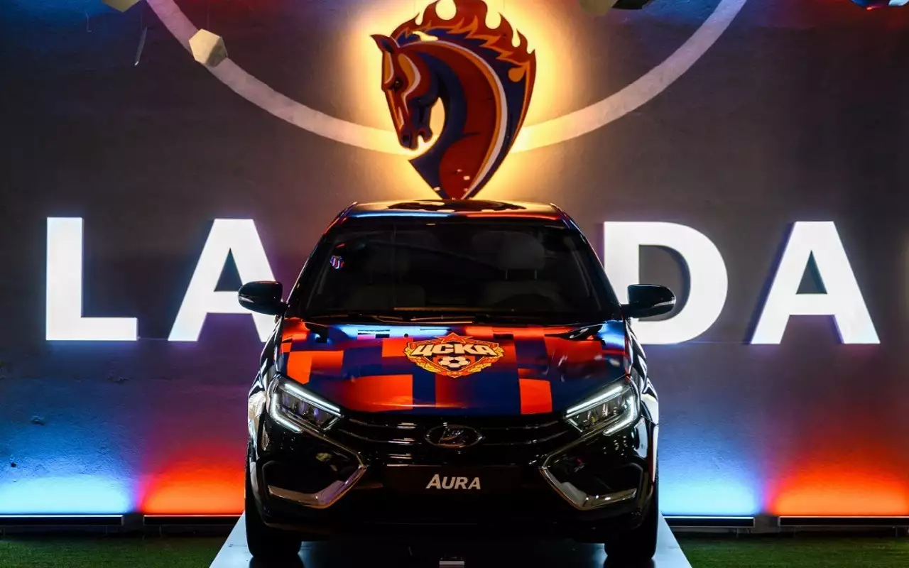 Автомобили Lada будут демонстрировать во время домашних матчей ЦСКА