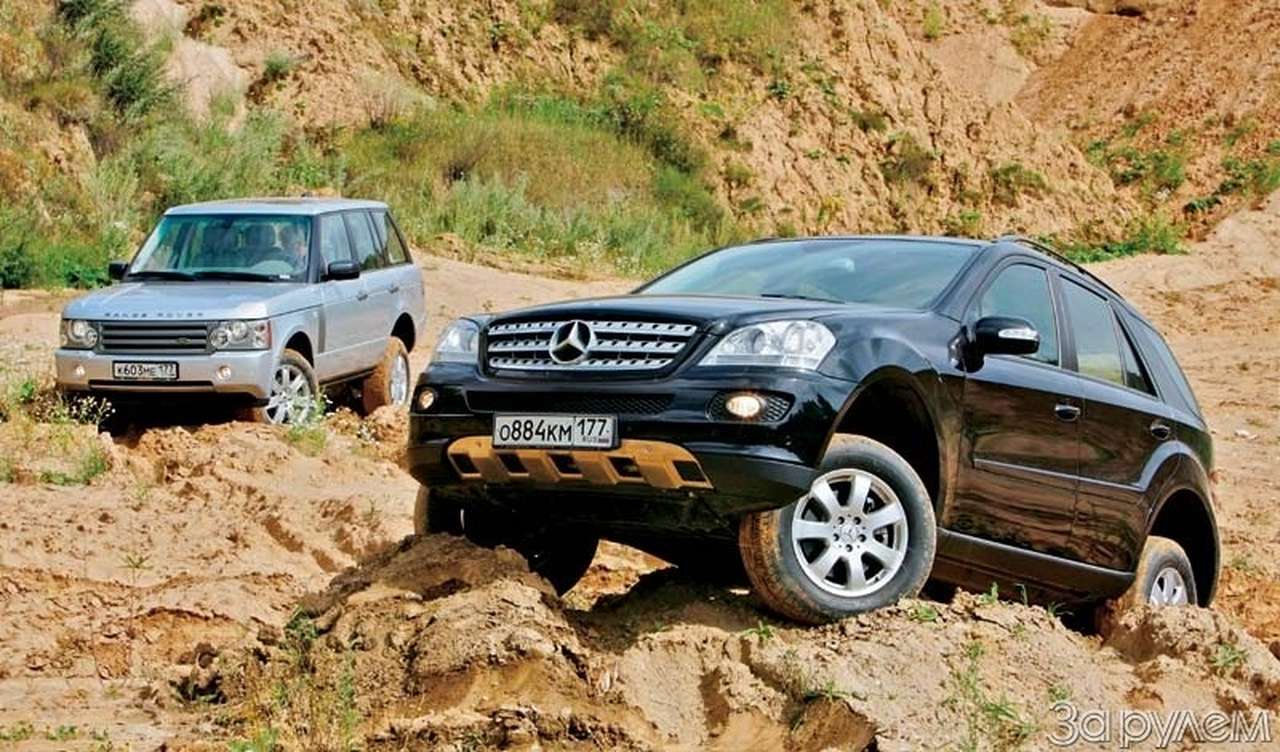 Тест Mercedes-Benz ML350, Range Rover. Посторонним в...