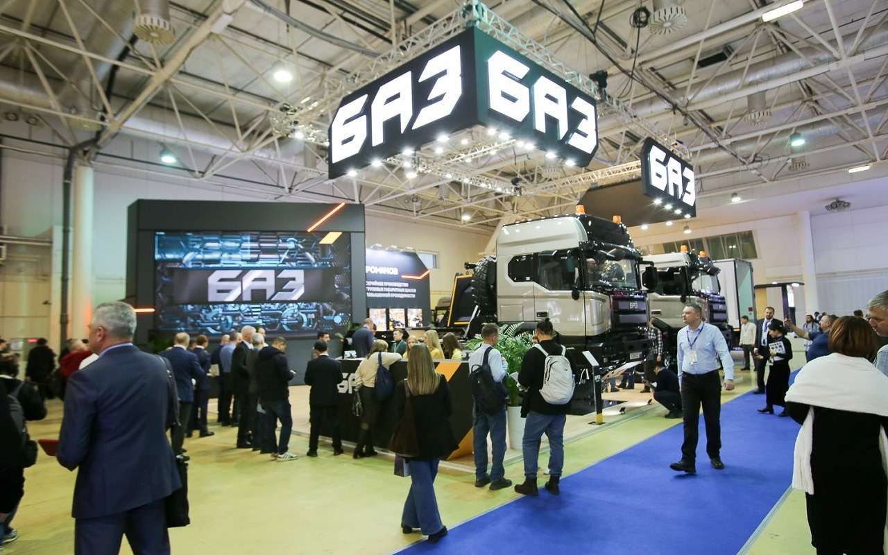 Стенд БАЗ на Comtrans/Urbantrans 2024