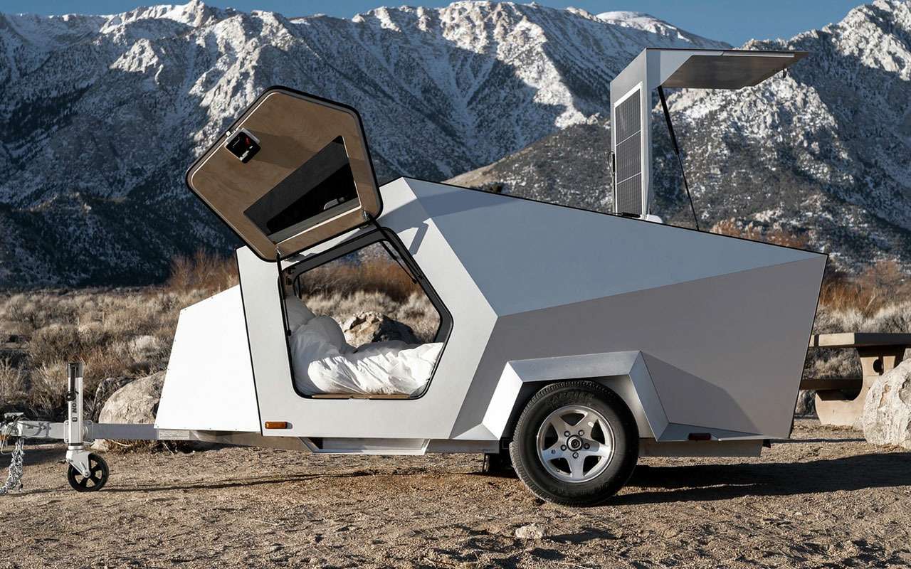 Сделали модный прицеп для путешествий. Но кемпер дешевле!