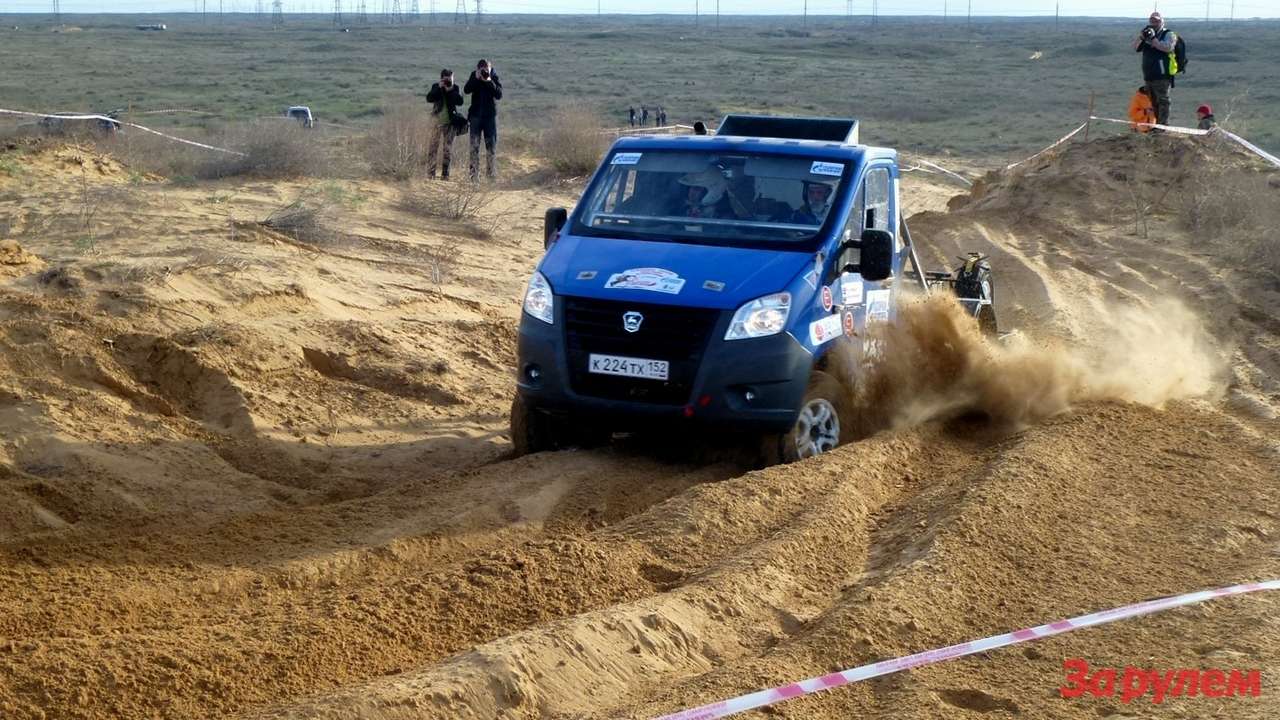 ГАЗель-NEXT на трассе Золото Кагана