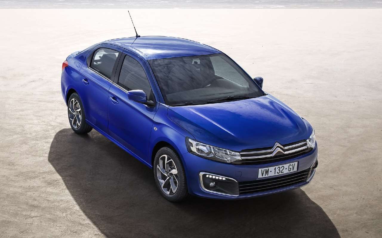 Недоступная дешевизна: Citroen обновил седан C-Elysee