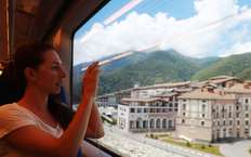 Из Сочи в Абхазию с ветерком на скоростном поезде