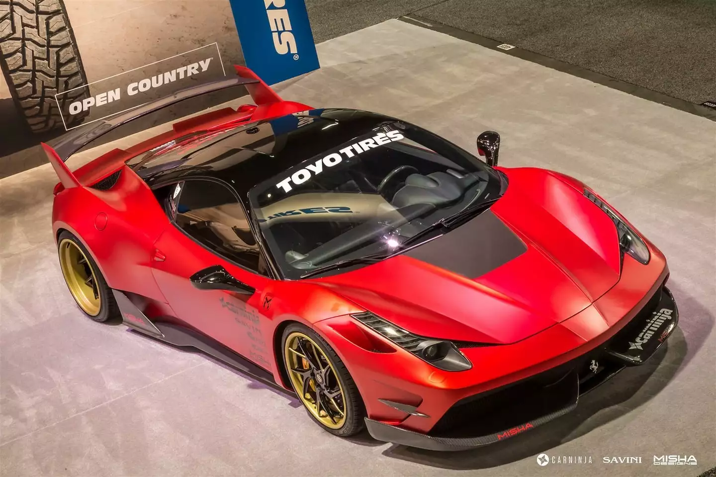Прокаченная Ferrari 458 Italia
