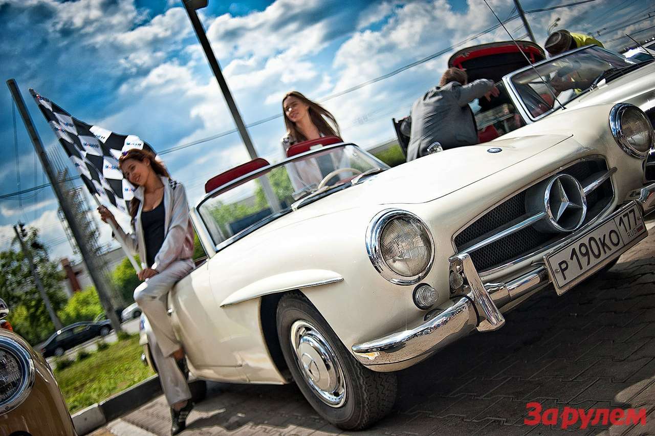 В Москве прошел Mercedes-Benz classic day